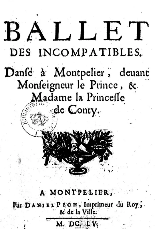 ballet des incompatibles