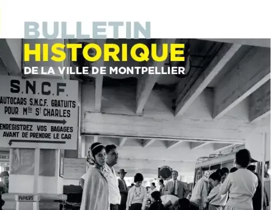 couverture bulletin historique des archives de montpellier