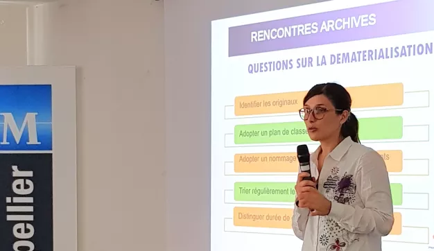 illustration de la mission collecter des archives de montpellier