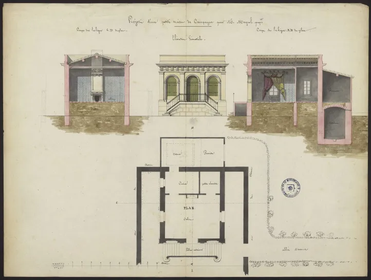 Plan de maison, Montpellier